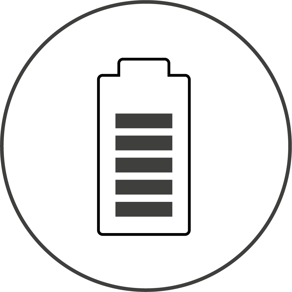 Icon volle Batterie