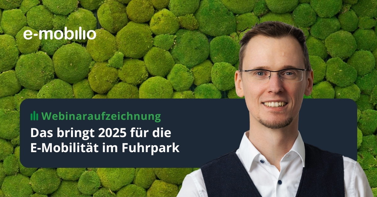 Webinar: Ausblick 2025 für Unternehmensfuhrparks – Trends & To-Dos
